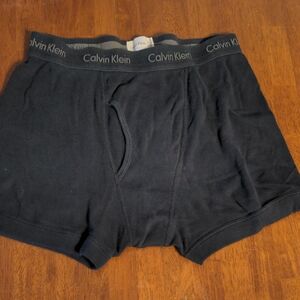 Calvin Klein Black Boxer Briefs Premium Comfort